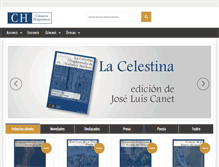 Tablet Screenshot of clasicoshispanicos.com